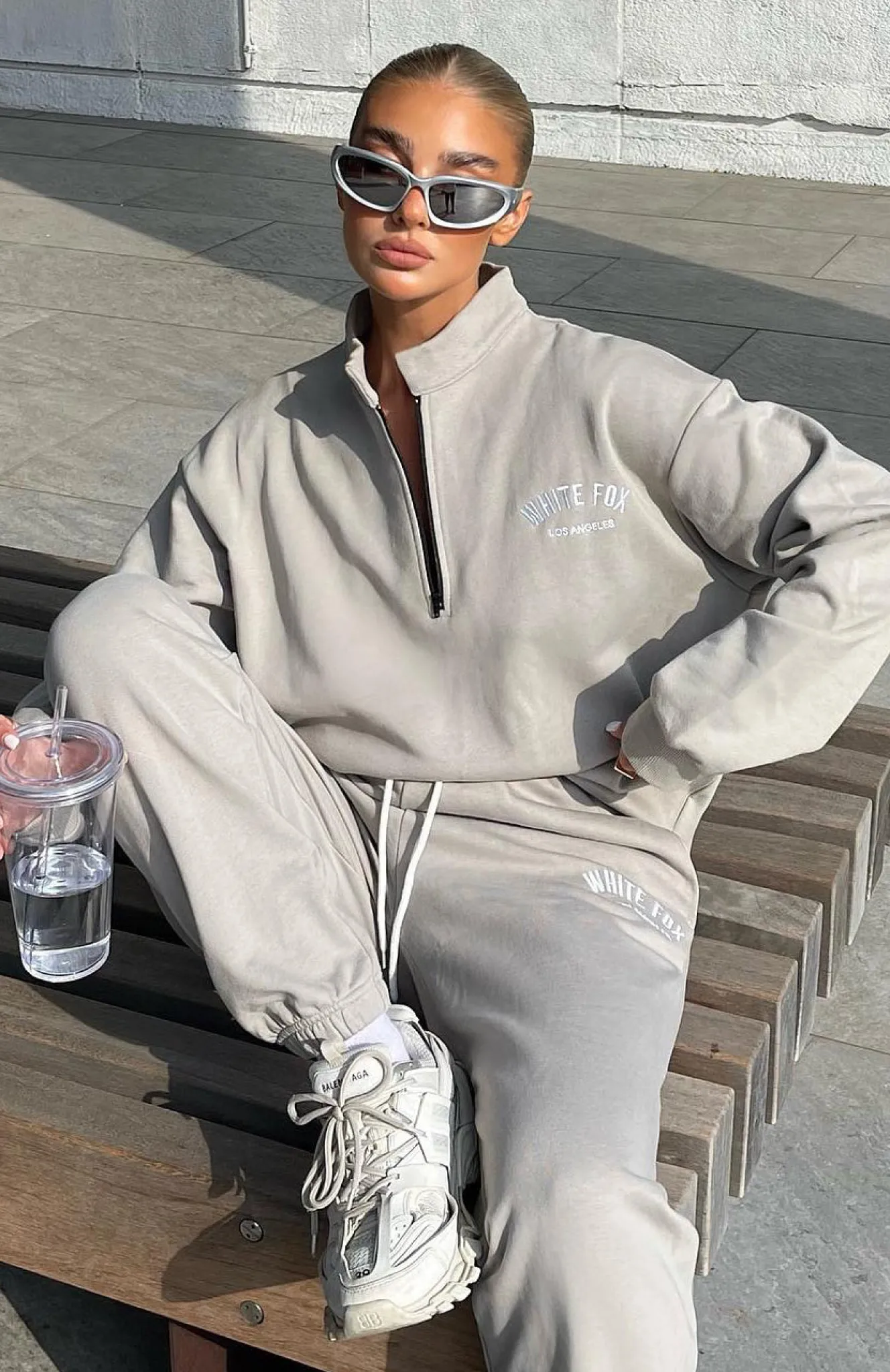 Sweatpants | White Fox Boutique About That Time Sweatpants Taupe grey