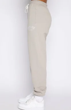 Sweatpants | White Fox Boutique About That Time Sweatpants Taupe grey