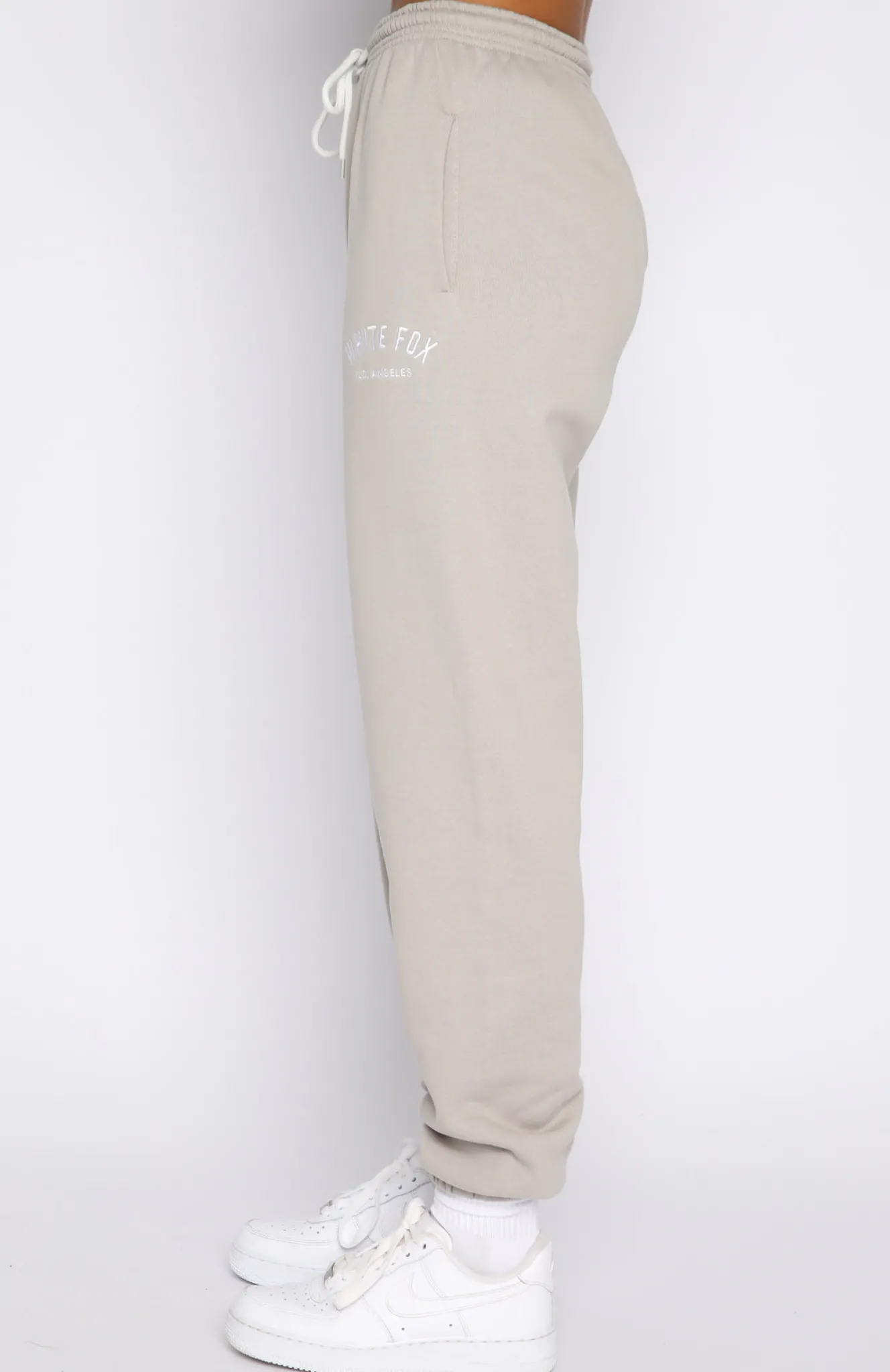 Sweatpants | White Fox Boutique About That Time Sweatpants Taupe grey