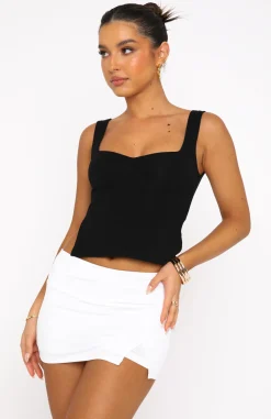 Shorts | White Fox Boutique Act Brand New Mini Skort white
