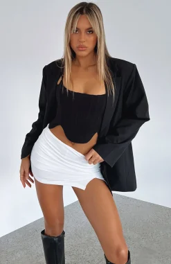 Shorts | White Fox Boutique Act Brand New Mini Skort white