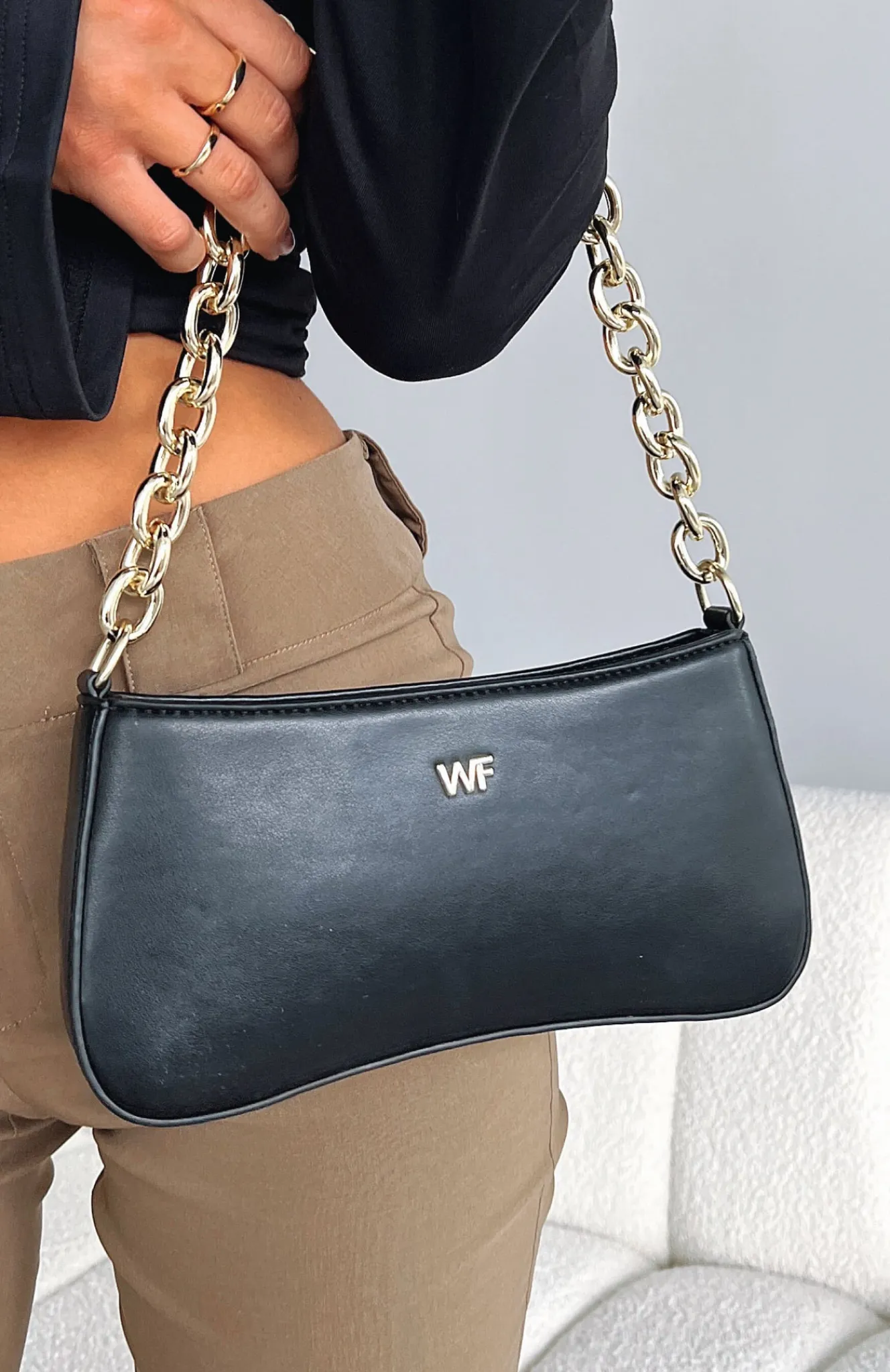 Bags | White Fox Boutique Addison Bag black