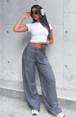 Pants | White Fox Boutique All About It Pants Charcoal grey