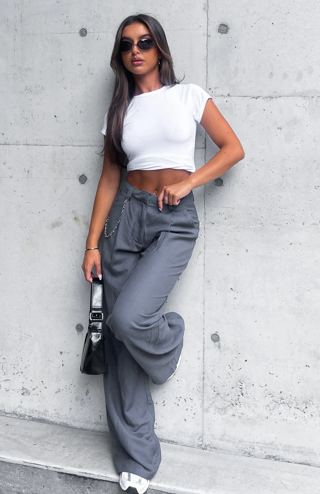 Pants | White Fox Boutique All About It Pants Charcoal grey