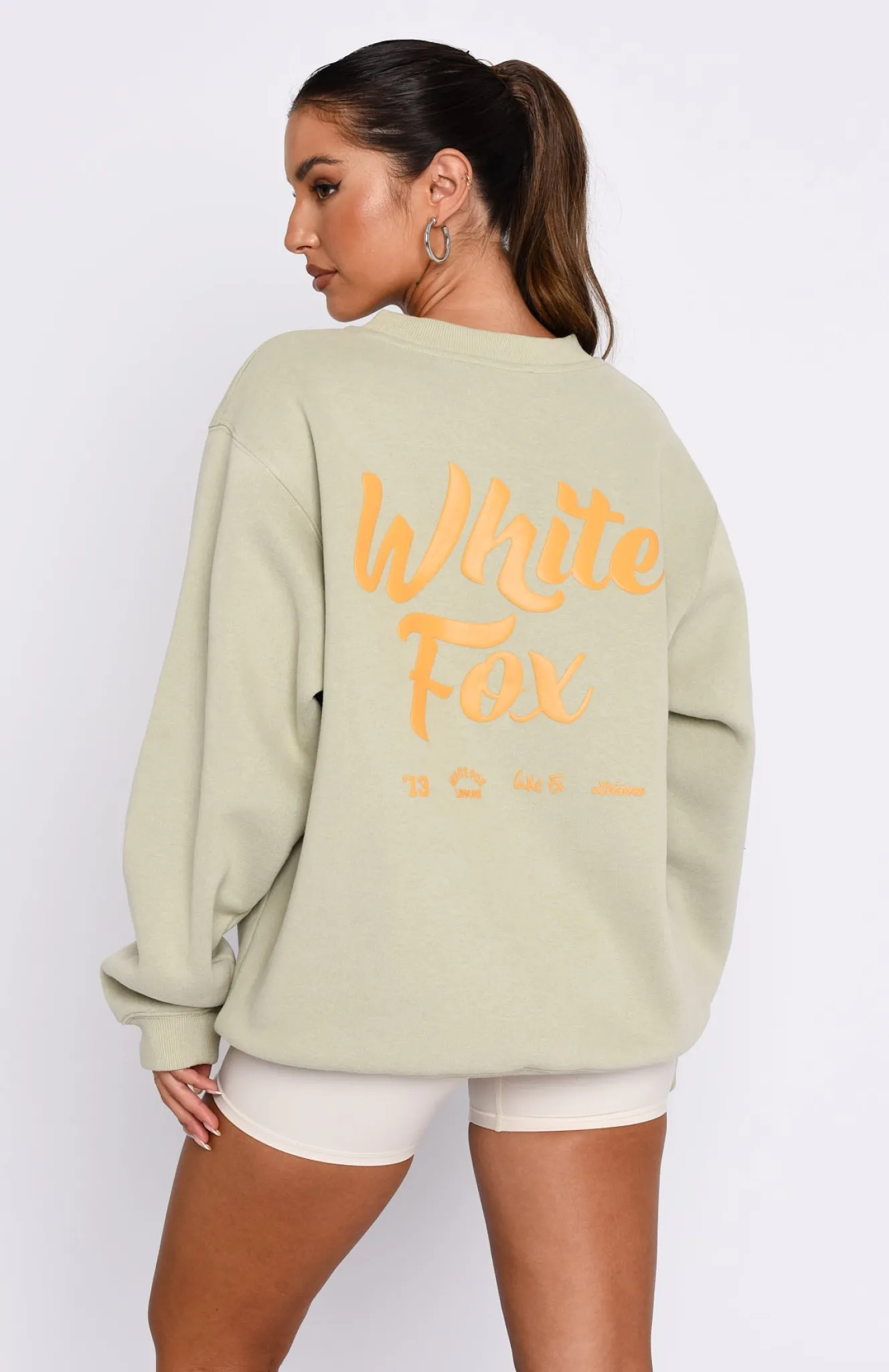Jackets & Blazers | White Fox Boutique All Eyes On Us Oversized Sweater Light Khaki green