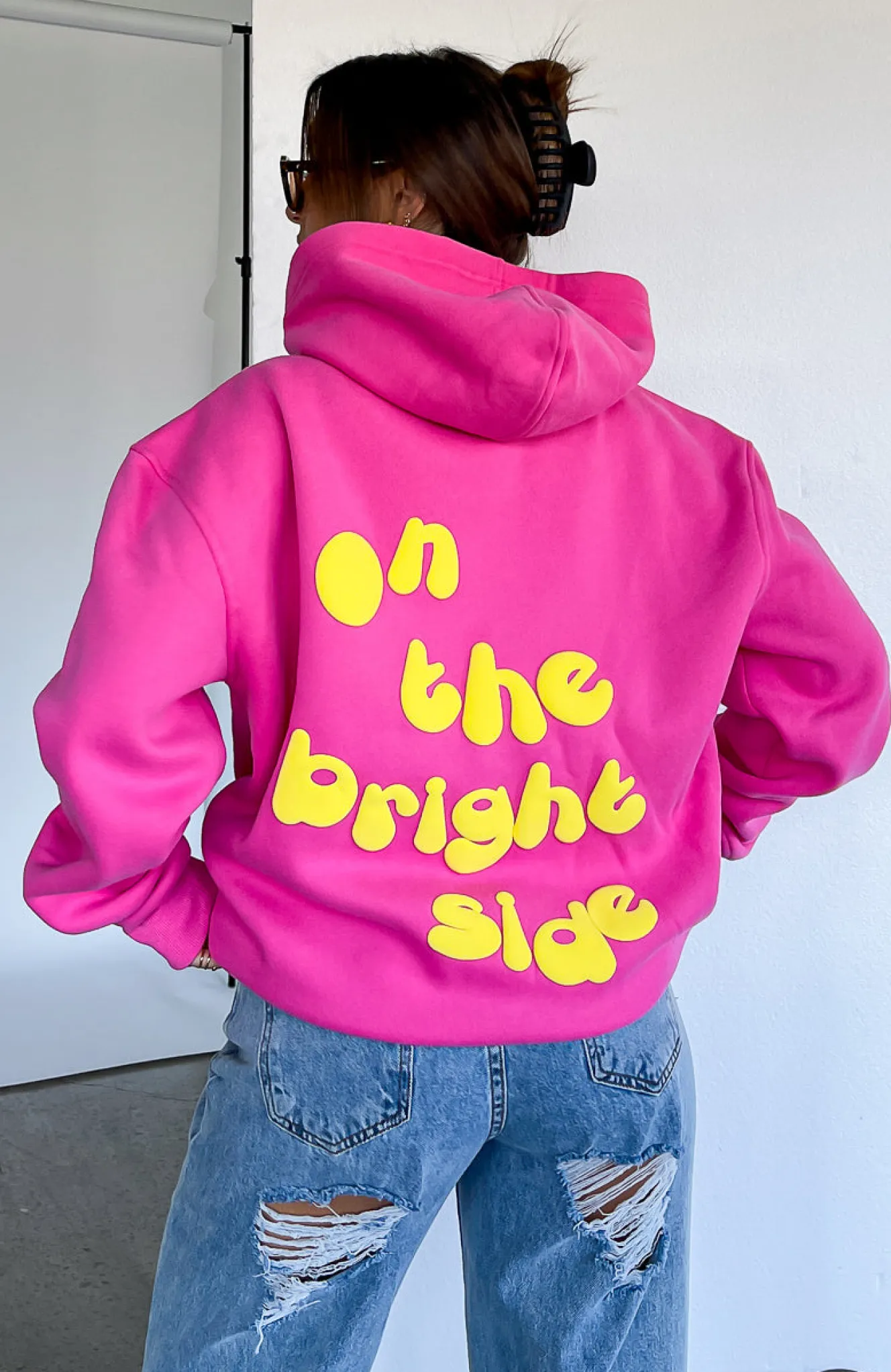 Jackets & Blazers | White Fox Boutique All The Feelings Hoodie pink