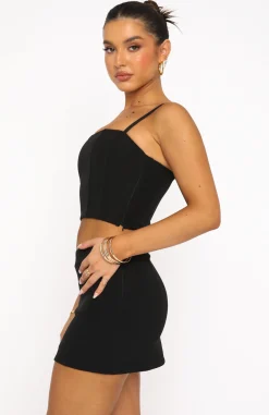 Shirts & Blouses | White Fox Boutique All The Memories Bustier black