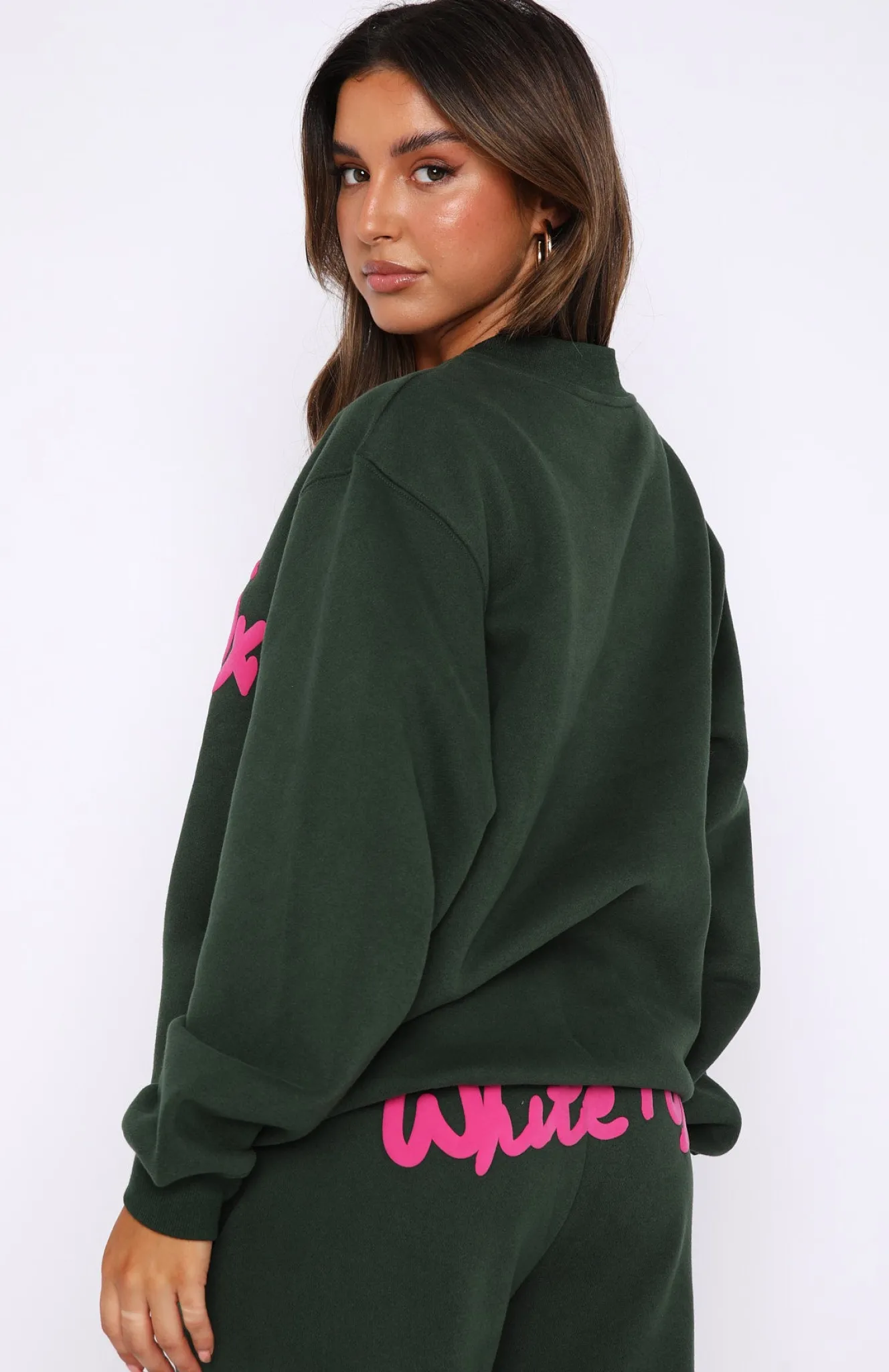 Jackets & Blazers | White Fox Boutique All Time Favourite Oversized Sweater Dark green