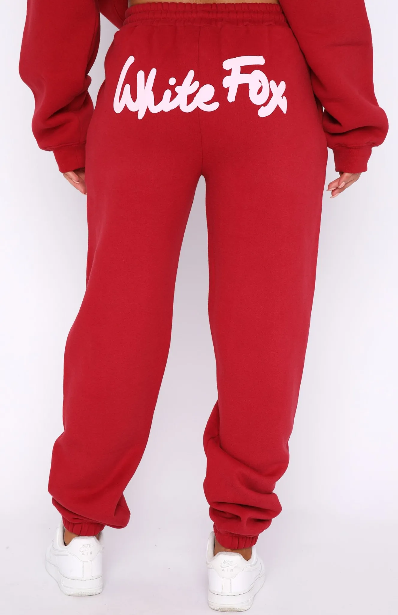 Sweatpants | White Fox Boutique All Time Favourite Sweatpants red