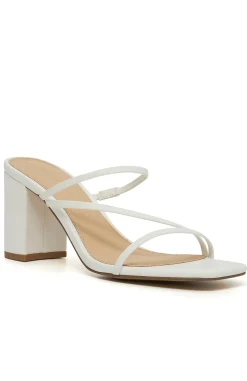 Heels | White Fox Boutique All You Wanted Mules white