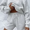 Shorts | White Fox Boutique Along For The Ride Lounge Shorts Marle grey