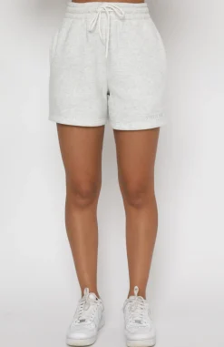 Shorts | White Fox Boutique Along For The Ride Lounge Shorts Marle grey