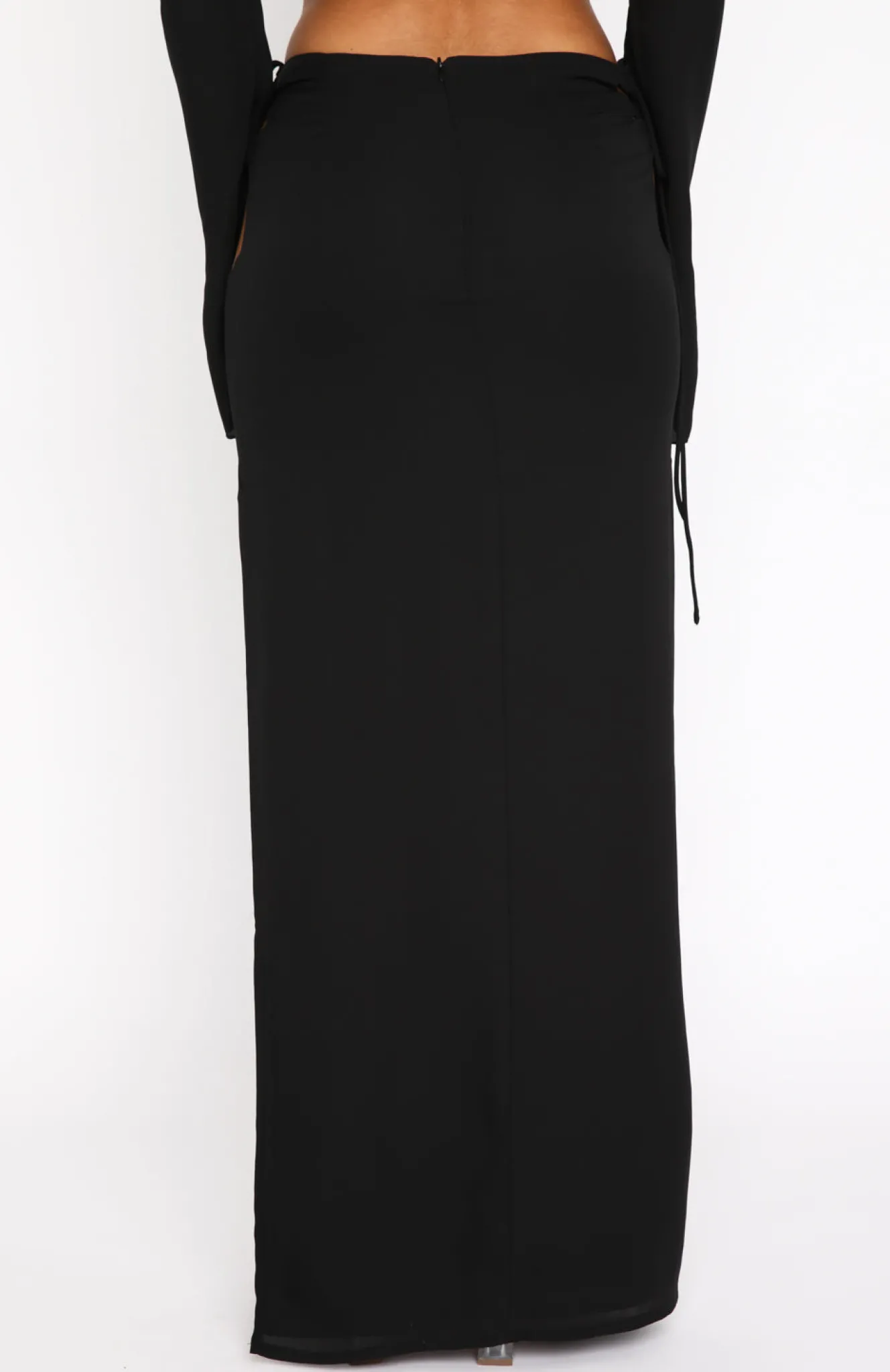 Restocked | White Fox Boutique Already Taken Maxi Skirt black