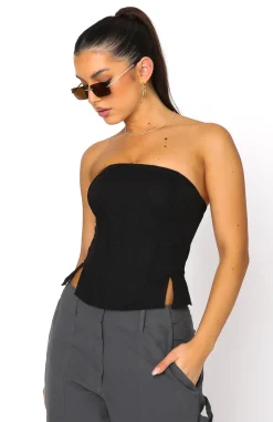 Shirts & Blouses | White Fox Boutique Always A Good Idea Bustier black