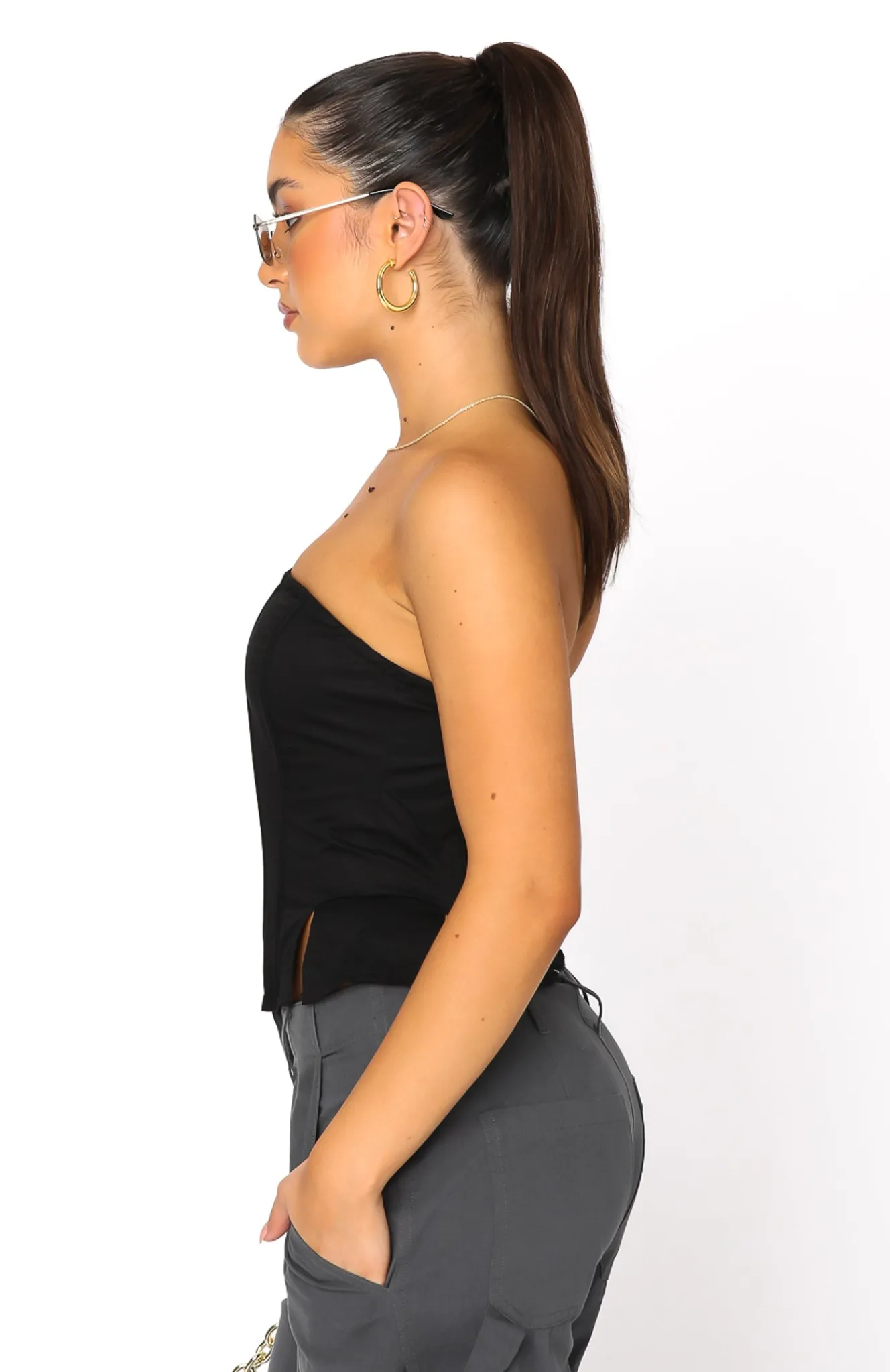 Shirts & Blouses | White Fox Boutique Always A Good Idea Bustier black
