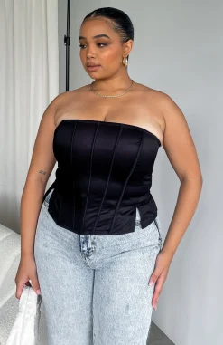 Shirts & Blouses | White Fox Boutique Always A Good Idea Bustier black
