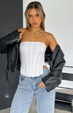 Shirts & Blouses | White Fox Boutique Always A Good Idea Bustier white