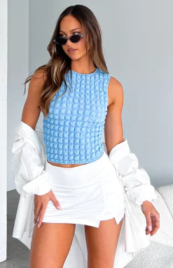 Shirts & Blouses | White Fox Boutique Always In Style Crop blue