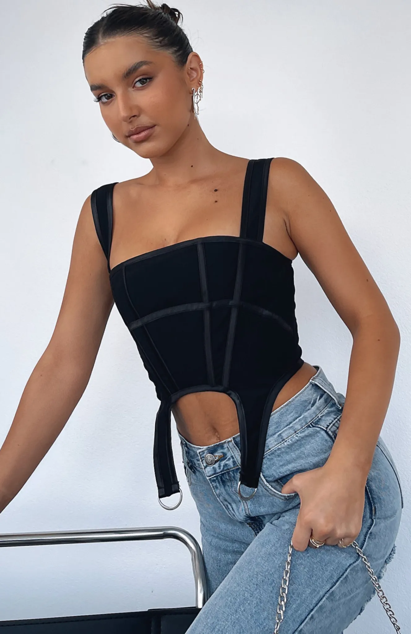 Shirts & Blouses | White Fox Boutique Always Thriving Bustier black