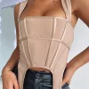 Shirts & Blouses | White Fox Boutique Always Thriving Bustier Stone nude