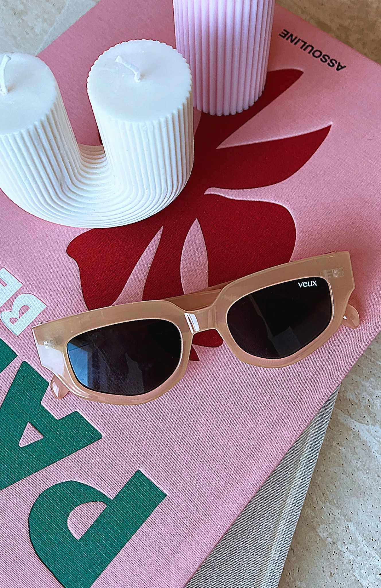 Sunglasses | White Fox Boutique Amalfi Sunglasses Sand nude