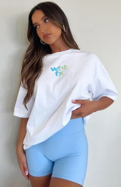 Shirts & Blouses | White Fox Boutique Another Dimension Oversized Tee white