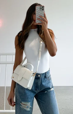 Bags | White Fox Boutique Ansley Bag PU white