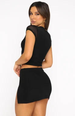 Shirts & Blouses | White Fox Boutique Answer My Calls Crop black