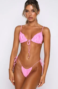 Bikini Bottoms | White Fox Boutique Argentina Bottoms Shiny pink