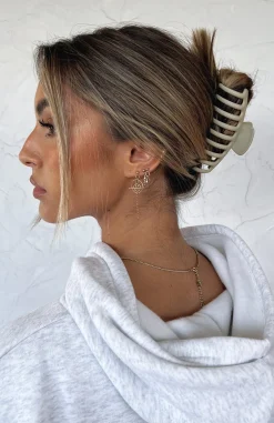 Headwear | White Fox Boutique Asia Hair Clip Beige nude