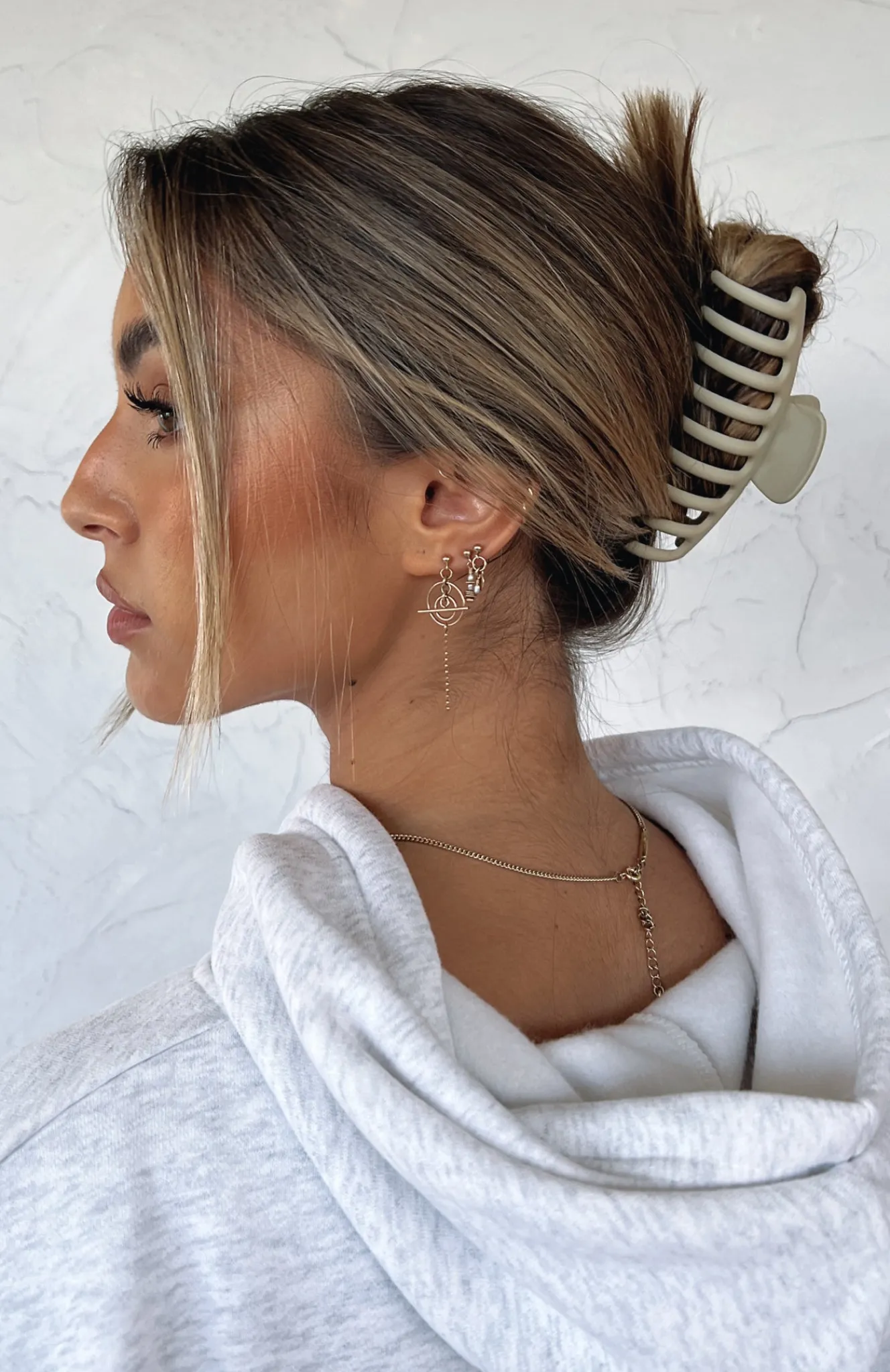 Headwear | White Fox Boutique Asia Hair Clip Beige nude