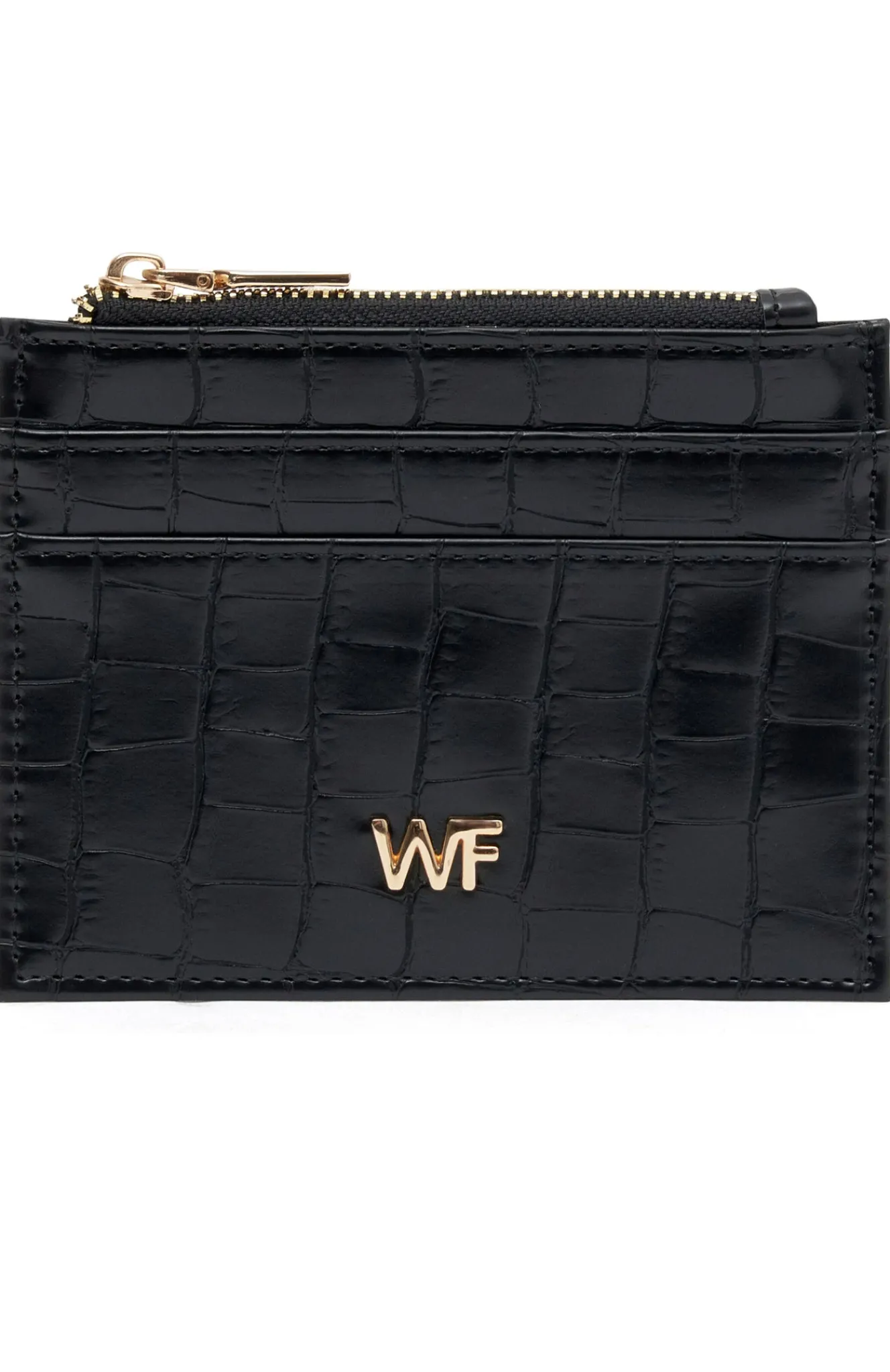 Bags | White Fox Boutique Ava Card Holder Croc black