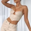 Shirts & Blouses | White Fox Boutique Back Again Bustier Taupe nude
