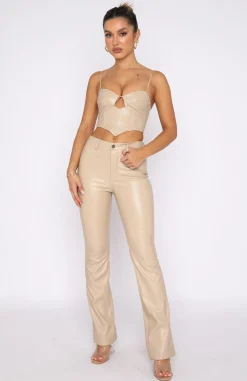 Shirts & Blouses | White Fox Boutique Back Again Bustier Taupe nude