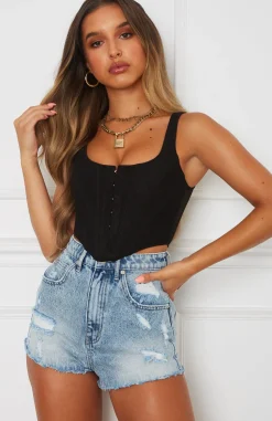 Shirts & Blouses | White Fox Boutique Bad Gal Bustier black