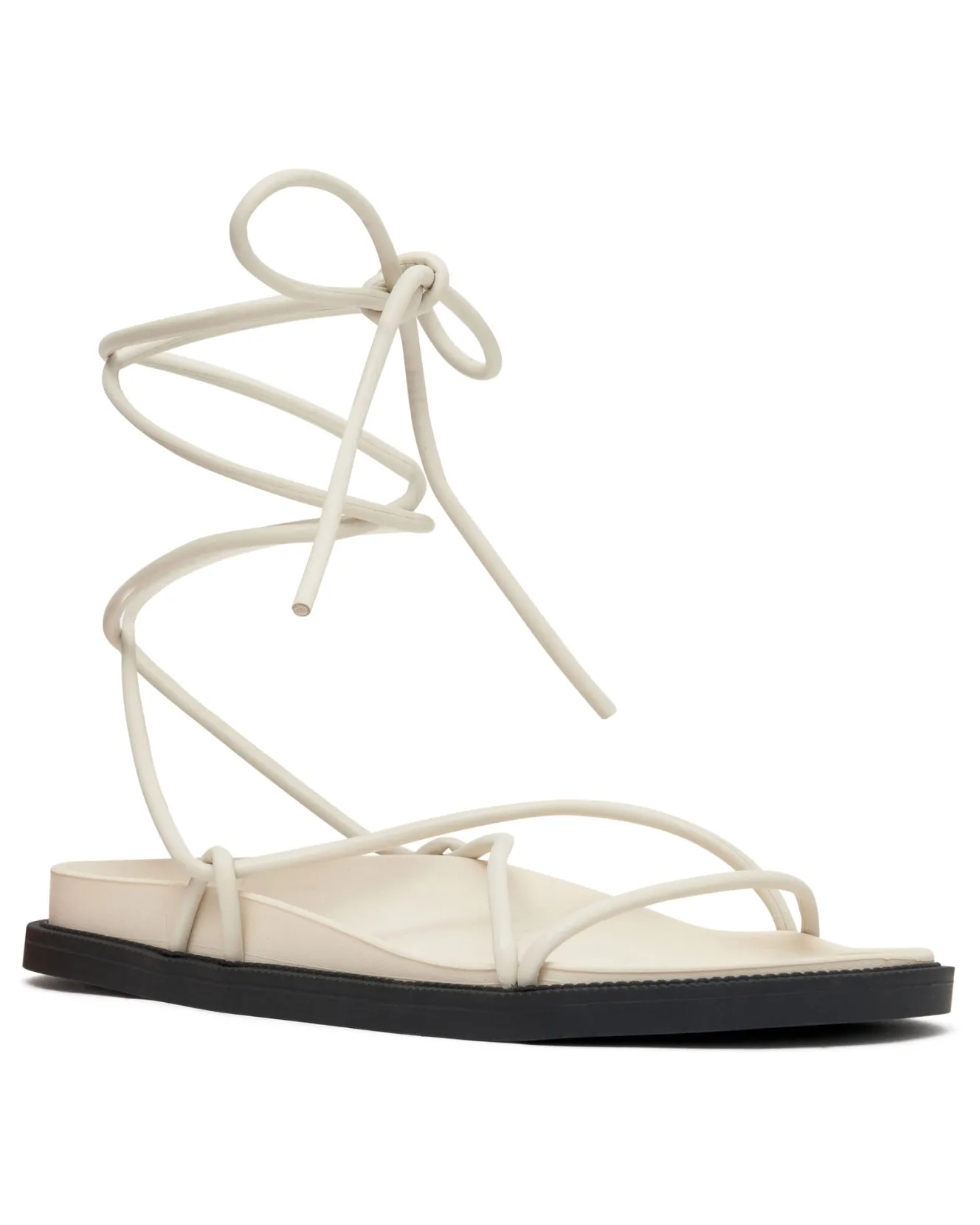 Slides | White Fox Boutique Becca Sandals Bone PU nude