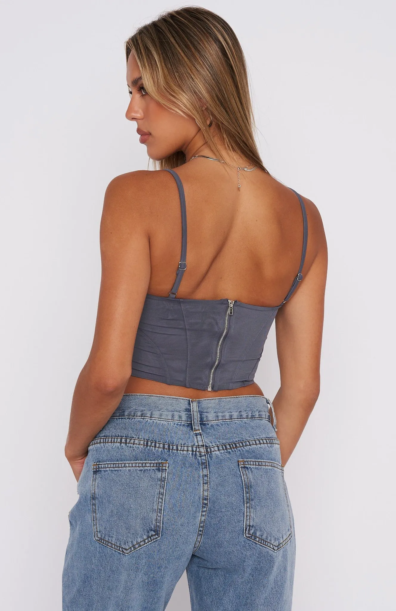 Shirts & Blouses | White Fox Boutique Best I Ever Had Mesh Crop Dark grey