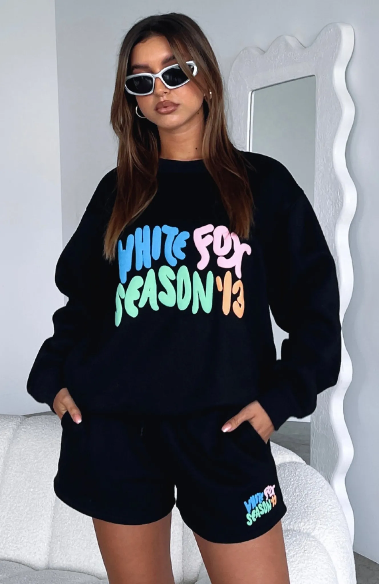 Jackets & Blazers | White Fox Boutique Best Is Yet To Come Oversized Sweater black
