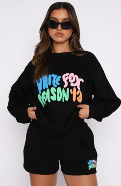 Jackets & Blazers | White Fox Boutique Best Is Yet To Come Oversized Sweater black