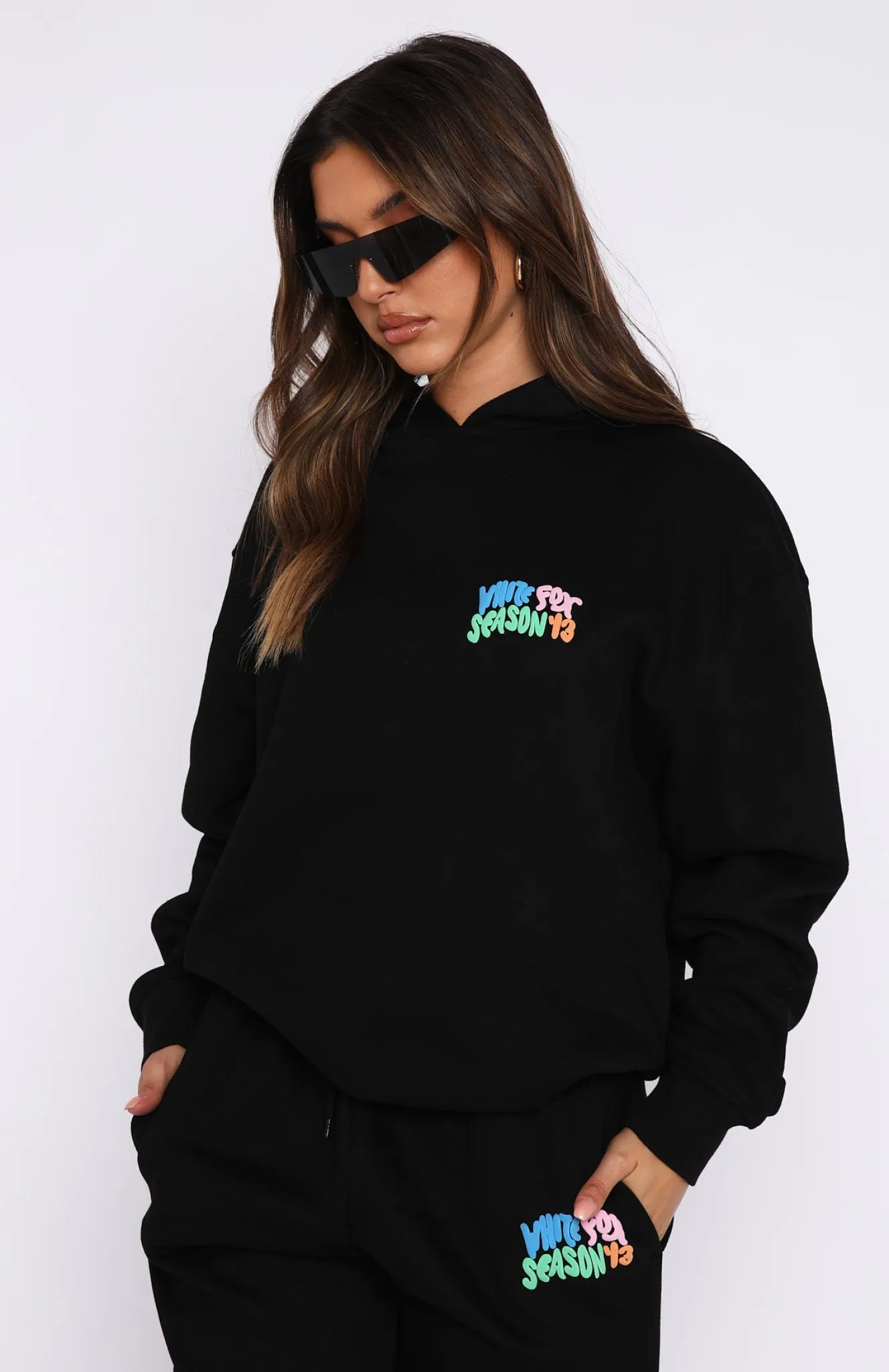 Jackets & Blazers | White Fox Boutique Best Is Yet To Come Oversized Hoodie black