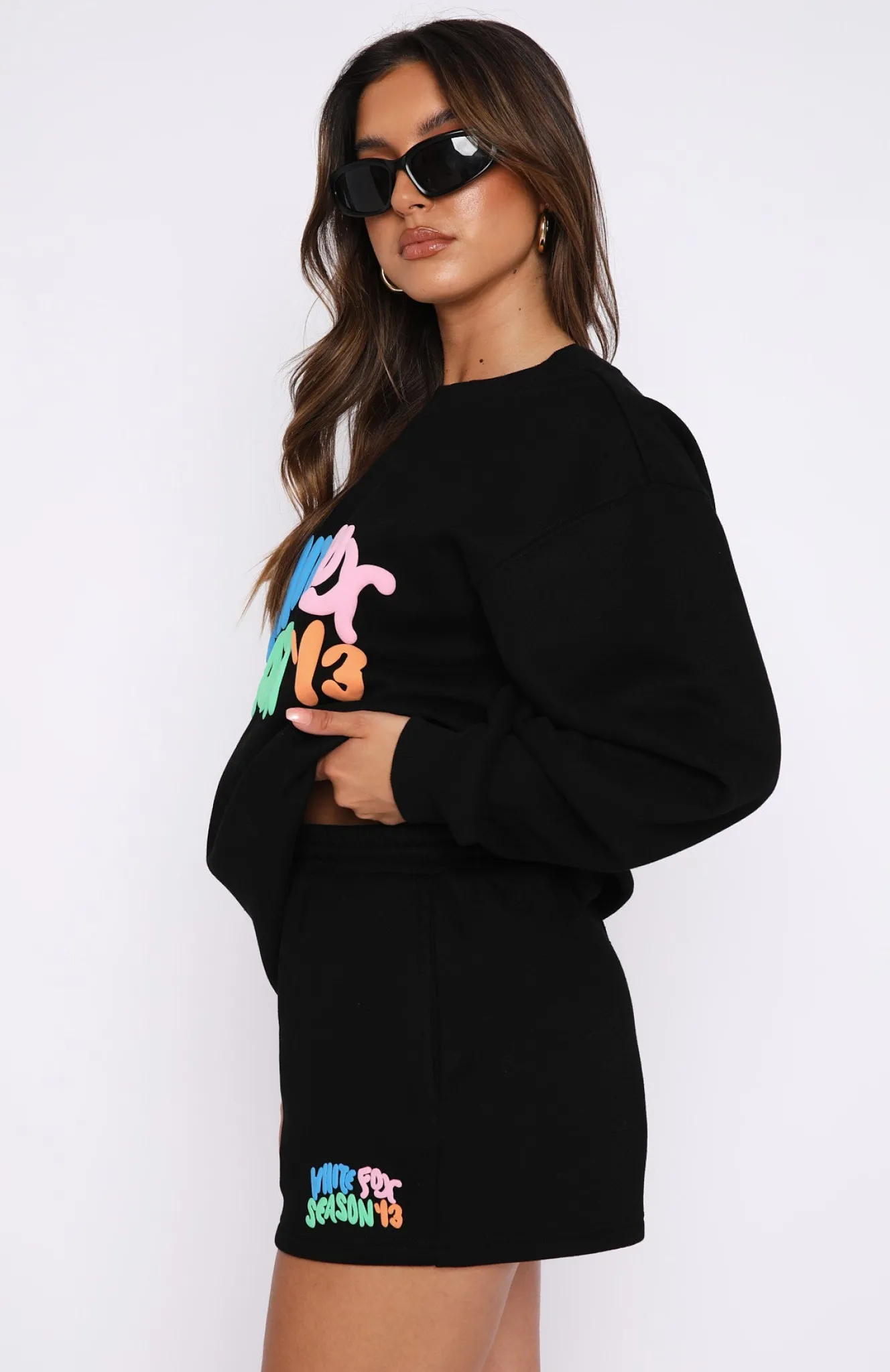 Jackets & Blazers | White Fox Boutique Best Is Yet To Come Oversized Sweater black
