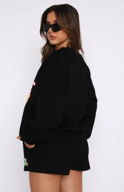 Jackets & Blazers | White Fox Boutique Best Is Yet To Come Oversized Sweater black