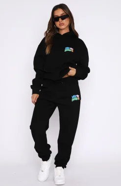 Jackets & Blazers | White Fox Boutique Best Is Yet To Come Oversized Hoodie black