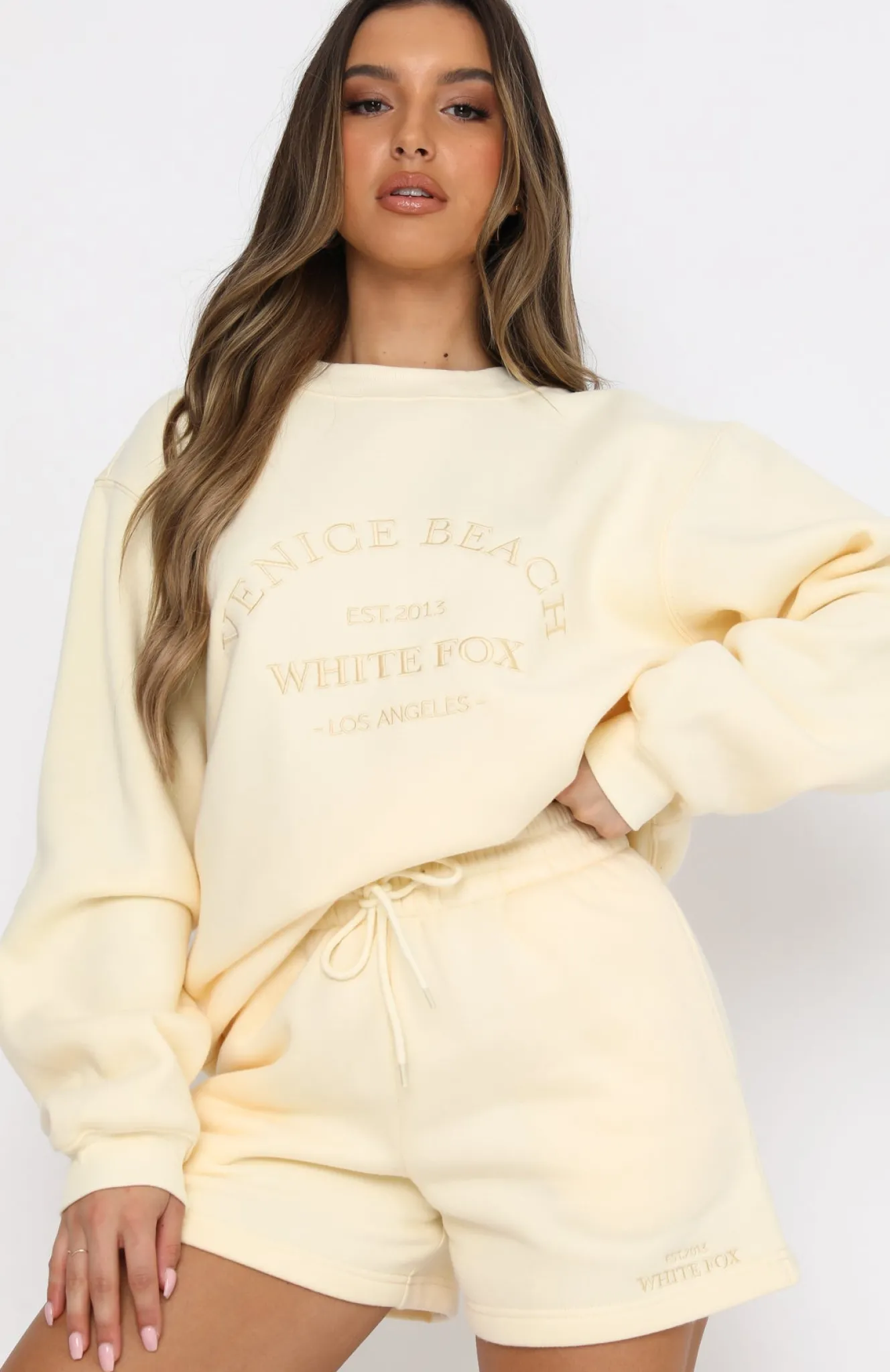 Jackets & Blazers | White Fox Boutique Best Of Both Oversized Sweater Butter yellow