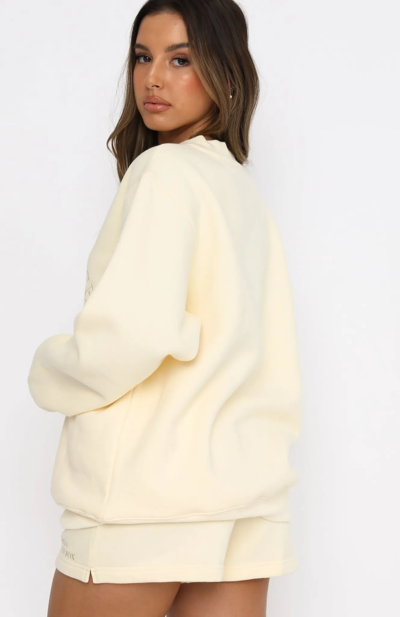 Jackets & Blazers | White Fox Boutique Best Of Both Oversized Sweater Butter yellow