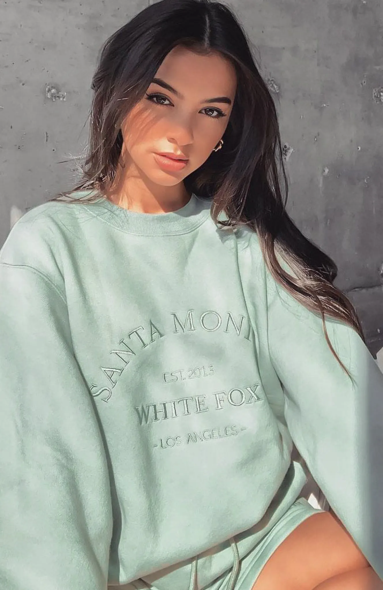 Jackets & Blazers | White Fox Boutique Best Of Both Oversized Sweater Sage green