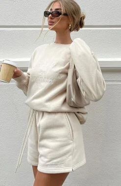 Jackets & Blazers | White Fox Boutique Best Of Both Oversized Sweater Sand nude