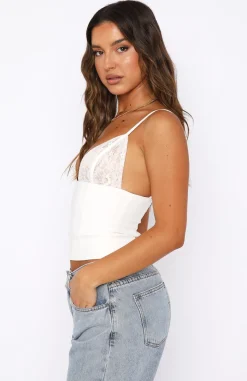Shirts & Blouses | White Fox Boutique Blessed Life Bustier white