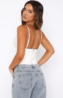 Shirts & Blouses | White Fox Boutique Blessed Life Bustier white