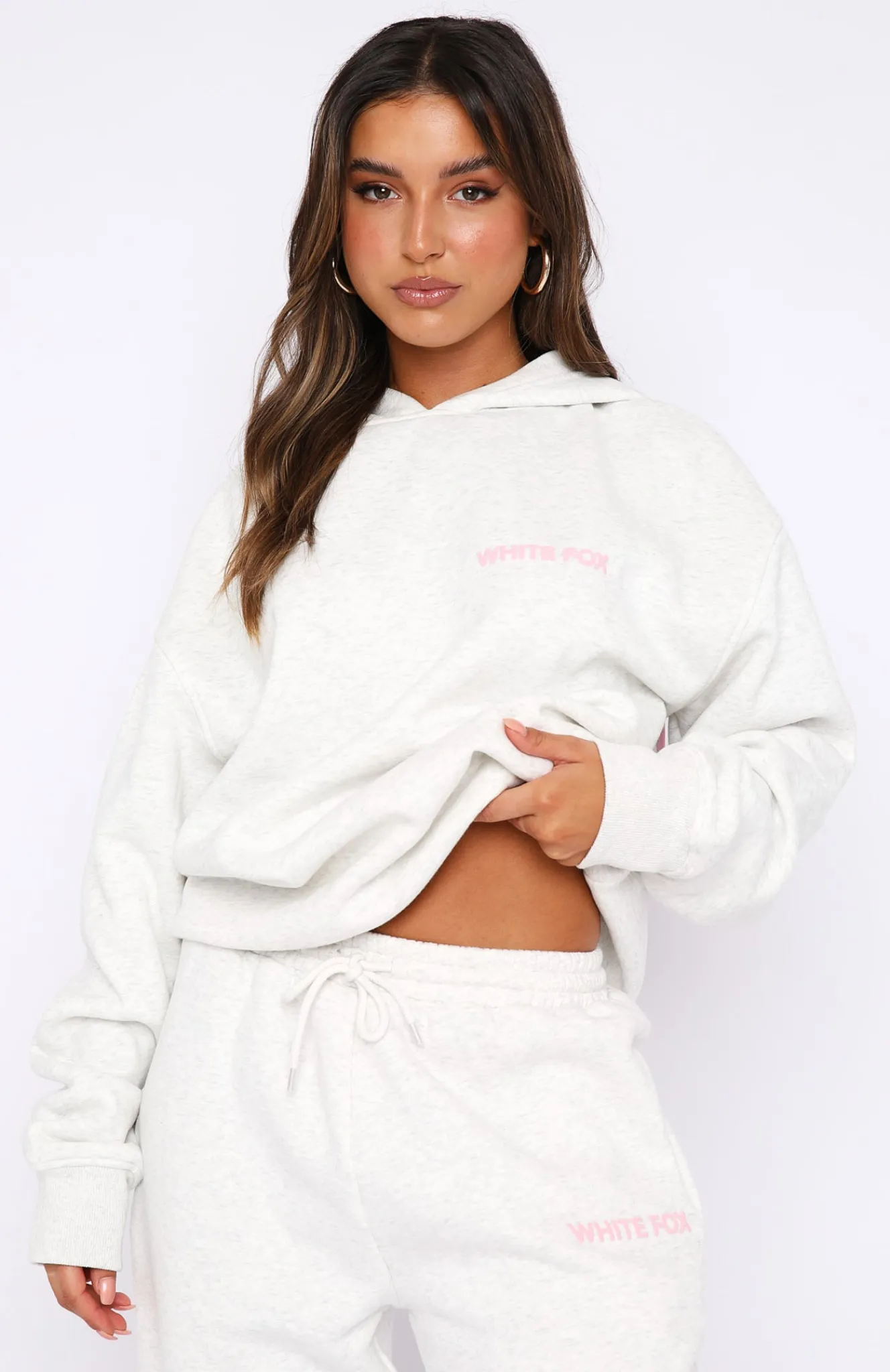 Jackets & Blazers | White Fox Boutique Bride Squad Oversized Hoodie Marle grey